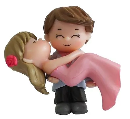 Valentine Gift for Girlfriend Boyfriend Husband Wife Girls Boys Decorative Cute Romantic Couple Miniature Showpiece Statue