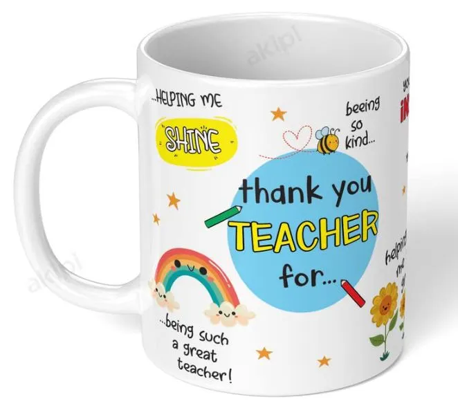 Thank You Teacher Mug